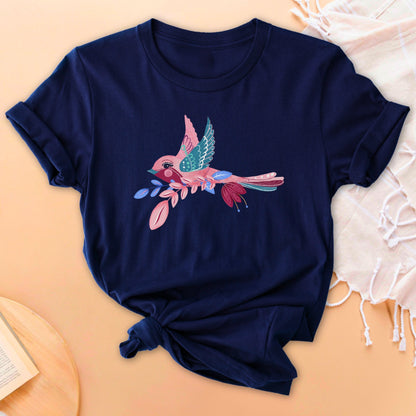 Floral Flight Soft Breathable T-Shirt