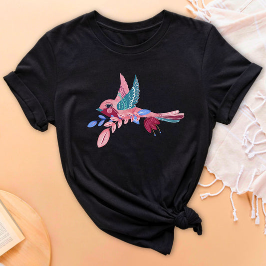 Floral Flight Soft Breathable T-Shirt