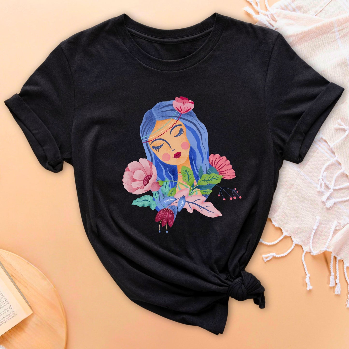 Floral Maiden Soft Breathable T-Shirt