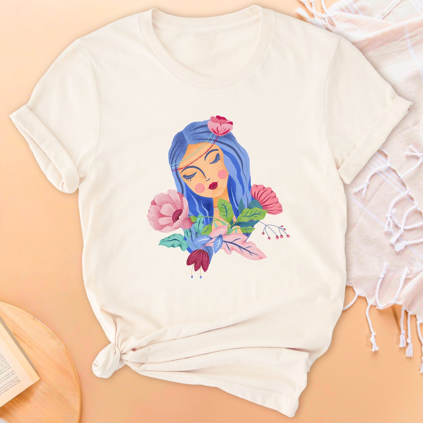 Floral Maiden Soft Breathable T-Shirt