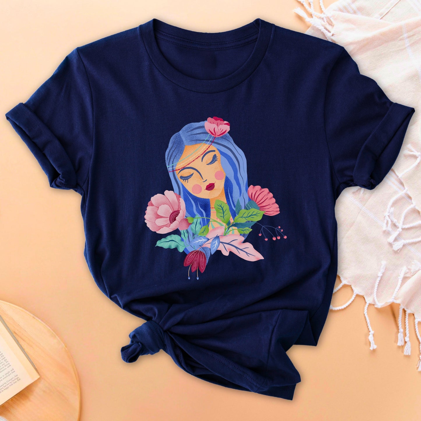 Floral Maiden Soft Breathable T-Shirt