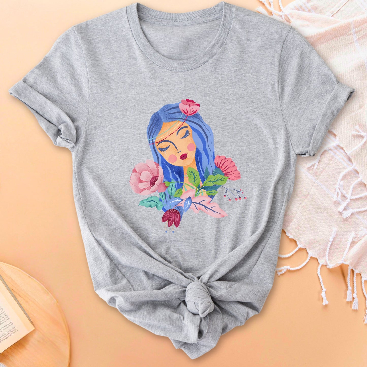 Floral Maiden Soft Breathable T-Shirt