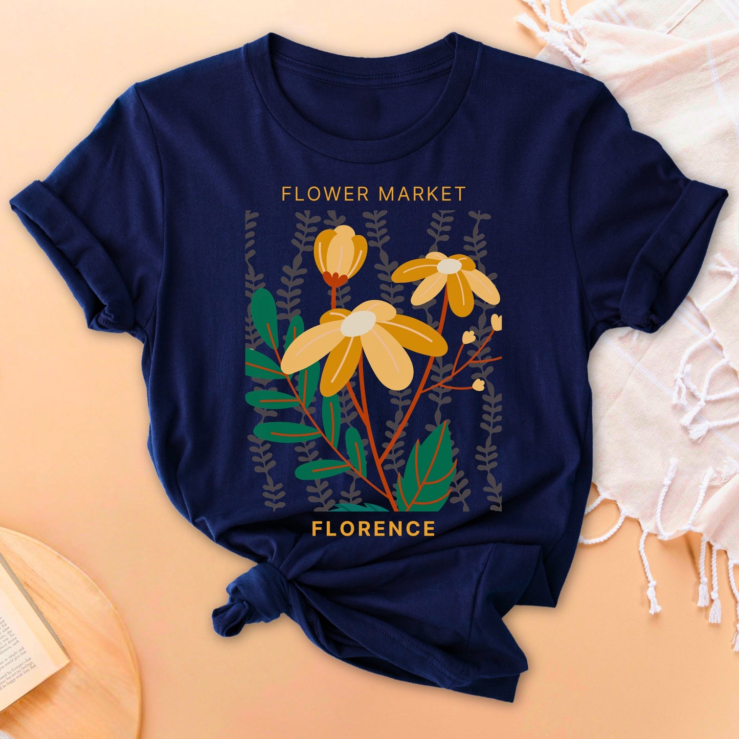 Flower Market Florence Soft Breathable T-Shirt