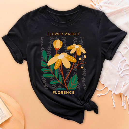 Flower Market Florence Soft Breathable T-Shirt