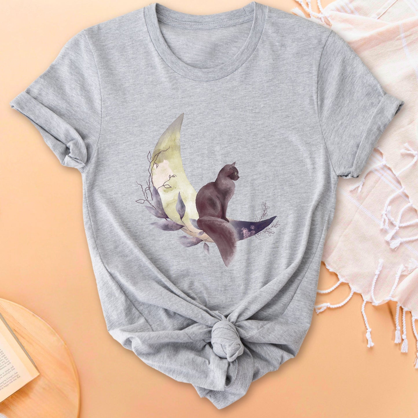 Lunar Feline Soft Breathable T-Shirt