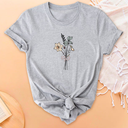 Narcissus & Holly Soft Breathable T-Shirt