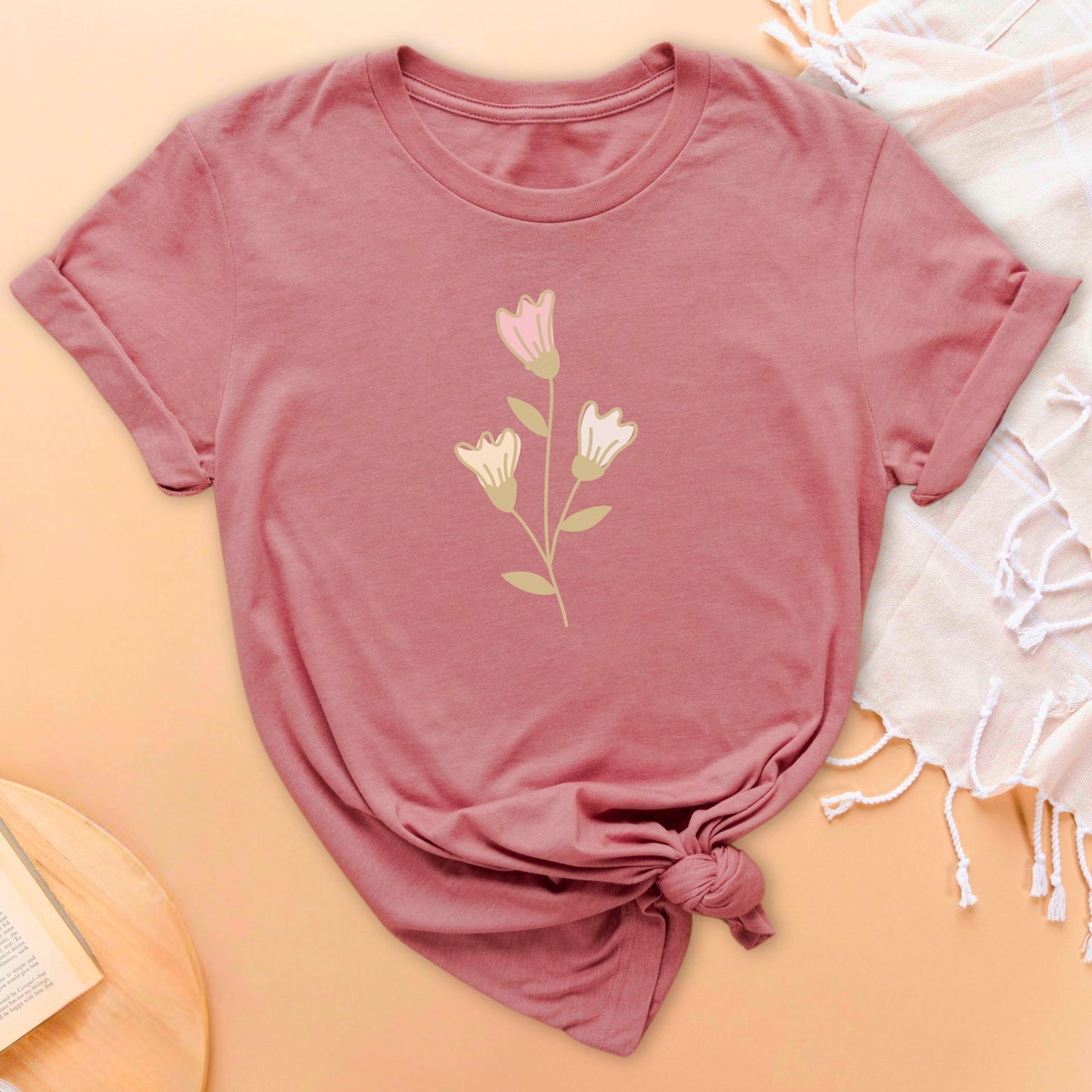 Petal Panache Soft Breathable T-Shirt