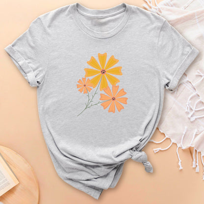 Sunshine Petals Soft Breathable T-Shirt