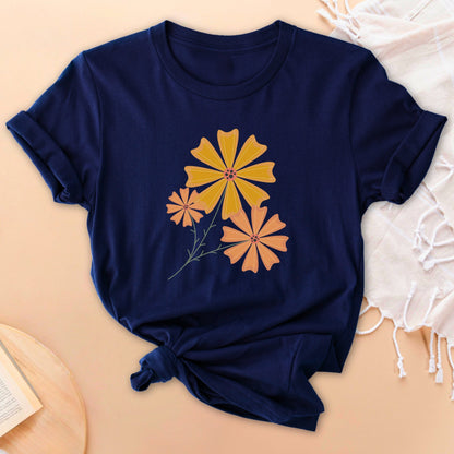 Sunshine Petals Soft Breathable T-Shirt