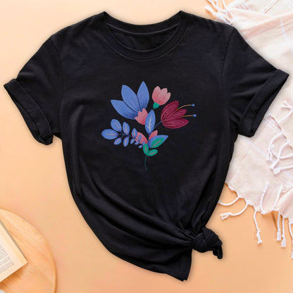 Tapestry of the Blooming Night Soft Breathable T-Shirt