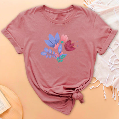 Tapestry of the Blooming Night Soft Breathable T-Shirt