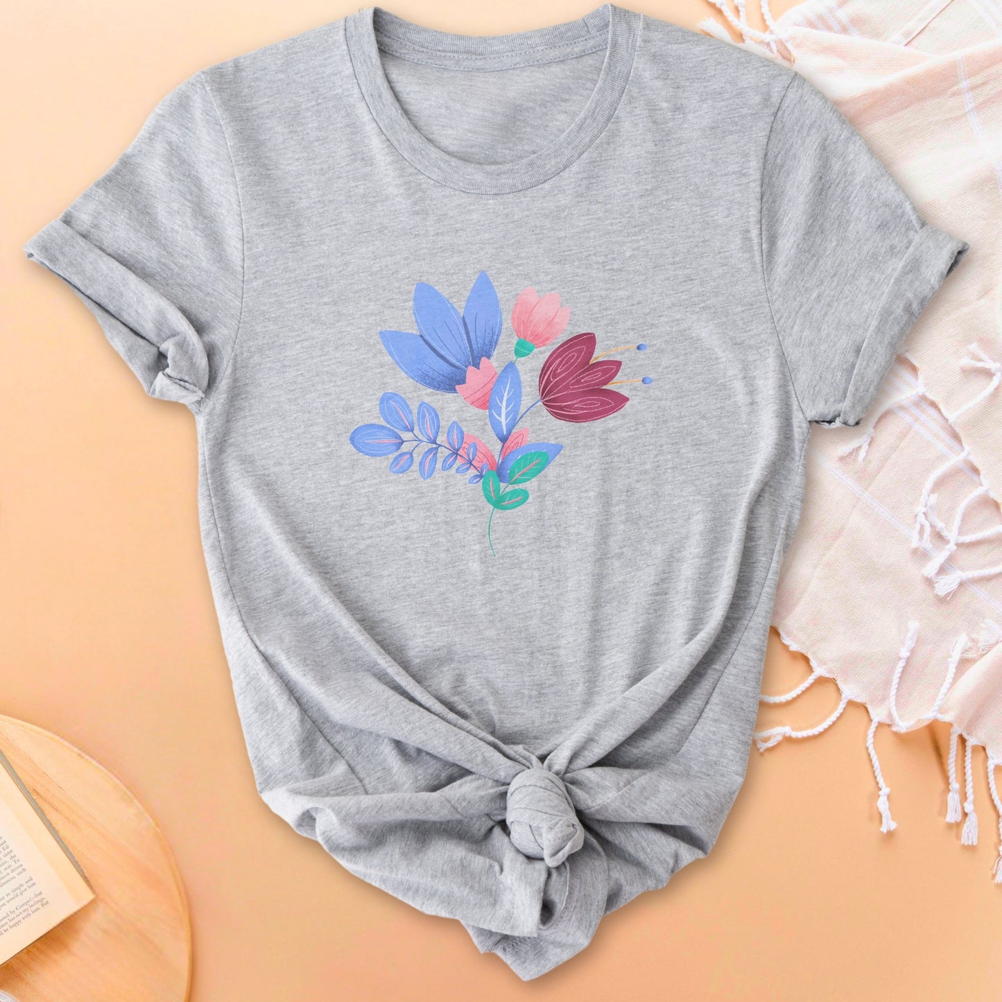 Tapestry of the Blooming Night Soft Breathable T-Shirt